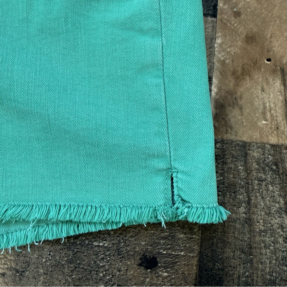 RFM Green Denim Women's Shorts - Size Medium - Picture 6 of 10